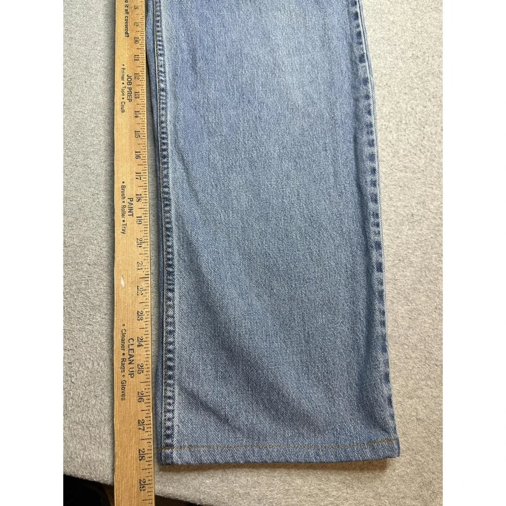 Vintage Levi's 550 Jeans Men 36x28 Relaxed Fit Light Wash Blue Denim Made in USA